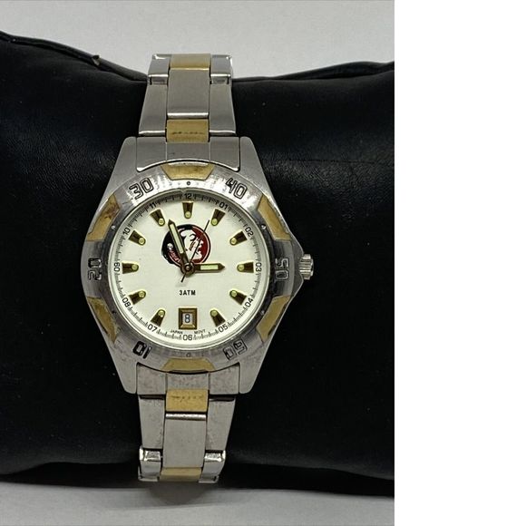 Logoart Women's Silver/Gold Stainless Steel Analog Dial Quartz Wrist Watch XR930 - Picture 1 of 12